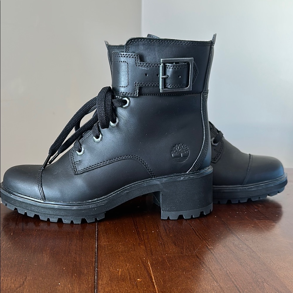 Timberland Women's Black Leather Boots